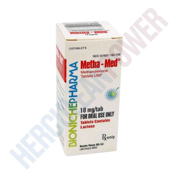 Metha-Med (Methandienon) Bioniche Pharma 120 Tabletten [10 mg/tab]