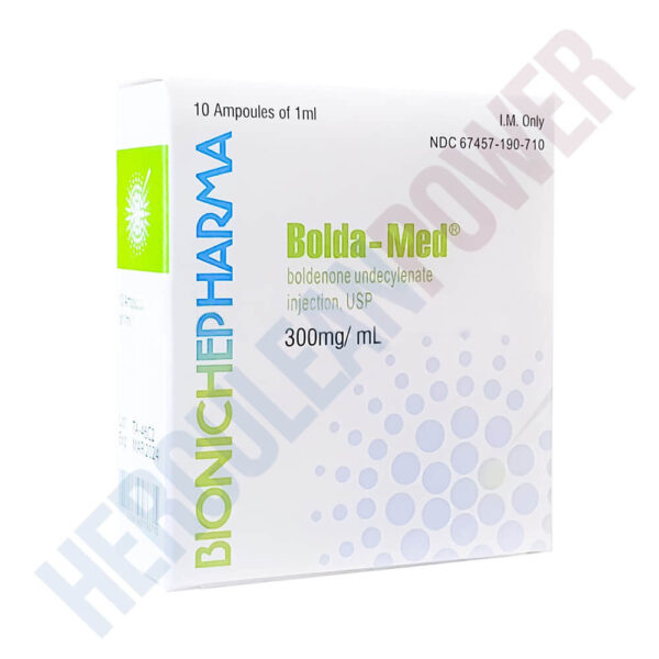 Bolda-Med (Boldenon Undecylenat) Bioniche Pharma 10 Ampullen [300 mg/ml]