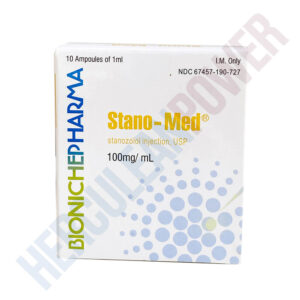 Stano-Med (Stanozolol) Bioniche Pharma 10 Ampullen [100 mg/ml]