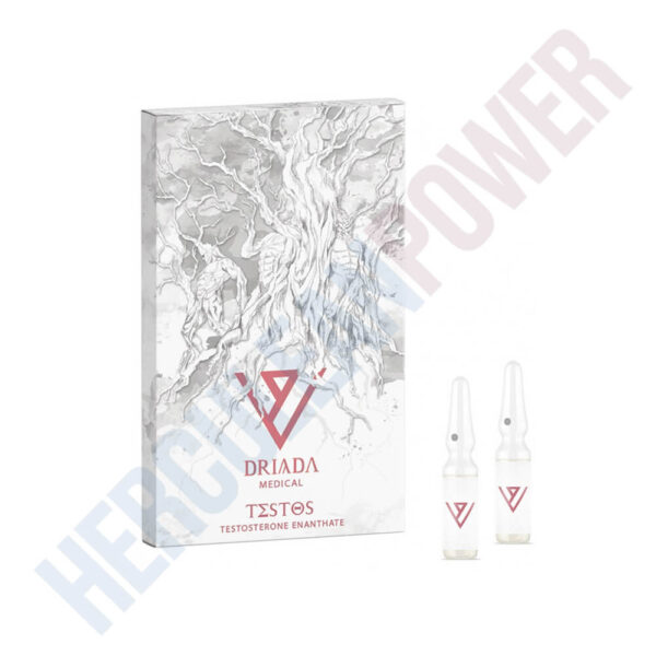 Testos (Testosteron Enantat) Driada Medical 10 Ampullen [250 mg/ml]