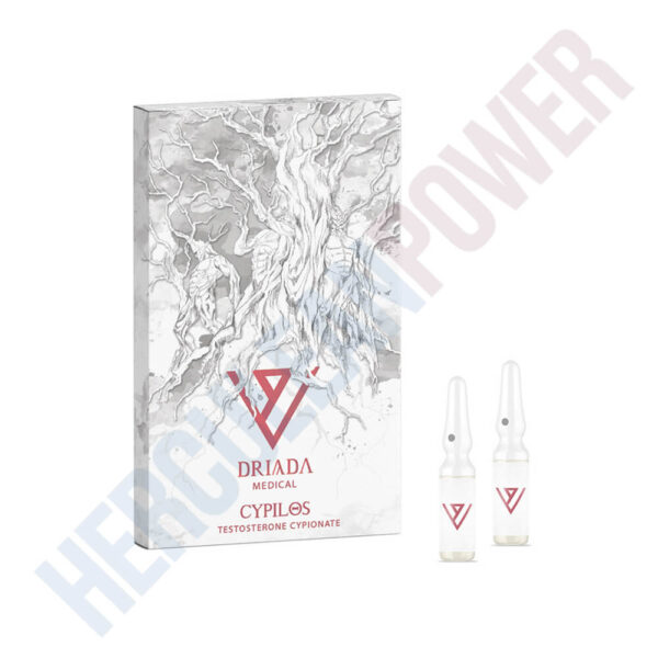 Cypilos (Testosteron Cypionat) Driada Medical 10 Ampullen [250 mg/ml]