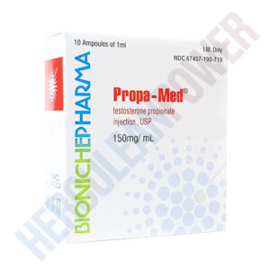 Propa-Med (Testosteron Propionat) Bioniche Pharma 10 Ampullen [150 mg/ml]