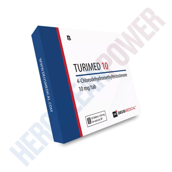 Turimed (Turinabol) Deus 50 Tabletten [10 mg/tab]
