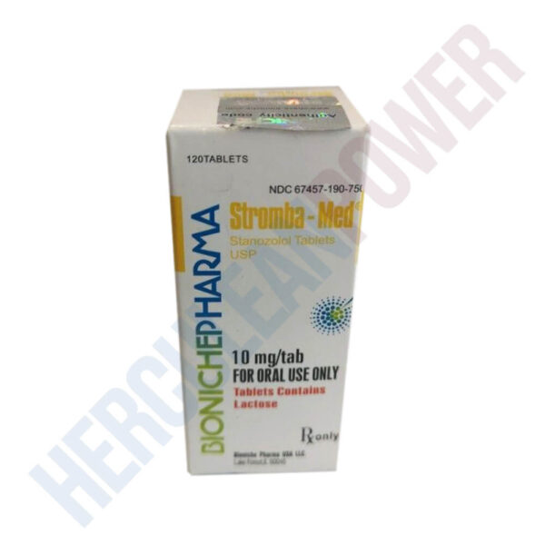 Stromba-Med (Stanozolol) Bioniche Pharma 120 Tabletten [10 mg/tab]