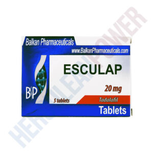 Esculap (Tadalafil) Balkan Pharmaceuticals 5 Tabletten [20 mg/tab]